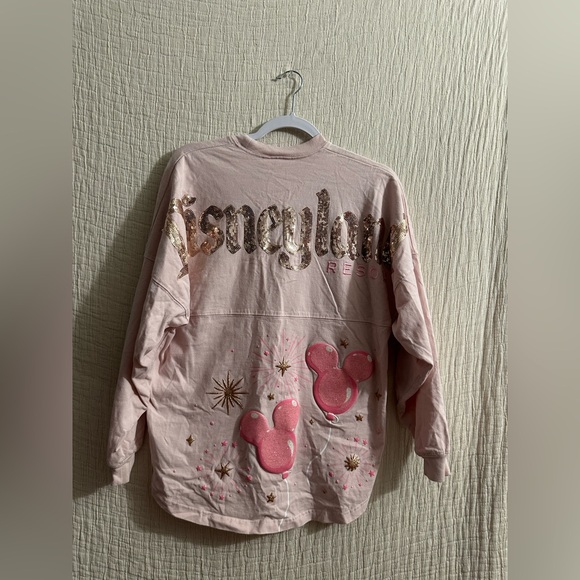 Spirit Tops - Disney Parks Disneyland Pink Mickey Balloons Spirit Jersey sz xs